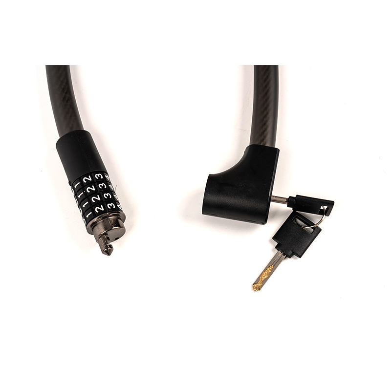 Duplici anti-furtum tensile et tondendas repugnans coded ferro cable clausum